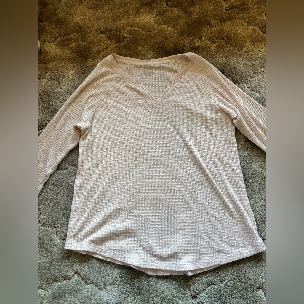 American Eagle Outfitters Waffle Long Sleeve